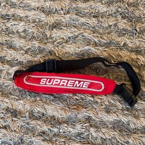 Supreme Red Waist Pack with White Logo Limited, Branded Gifts